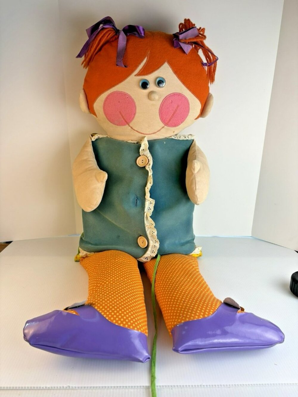Vintage Playskool Dressy Bessy 35" Jumbo Store Display Size Doll w/ Tag RARE